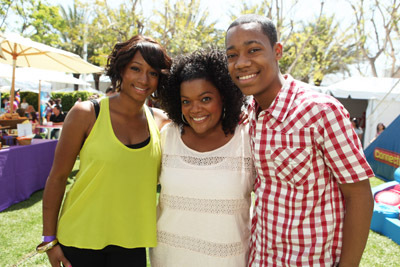 Monique Coleman, Yvette Nicole Brown and Tyler James Williams