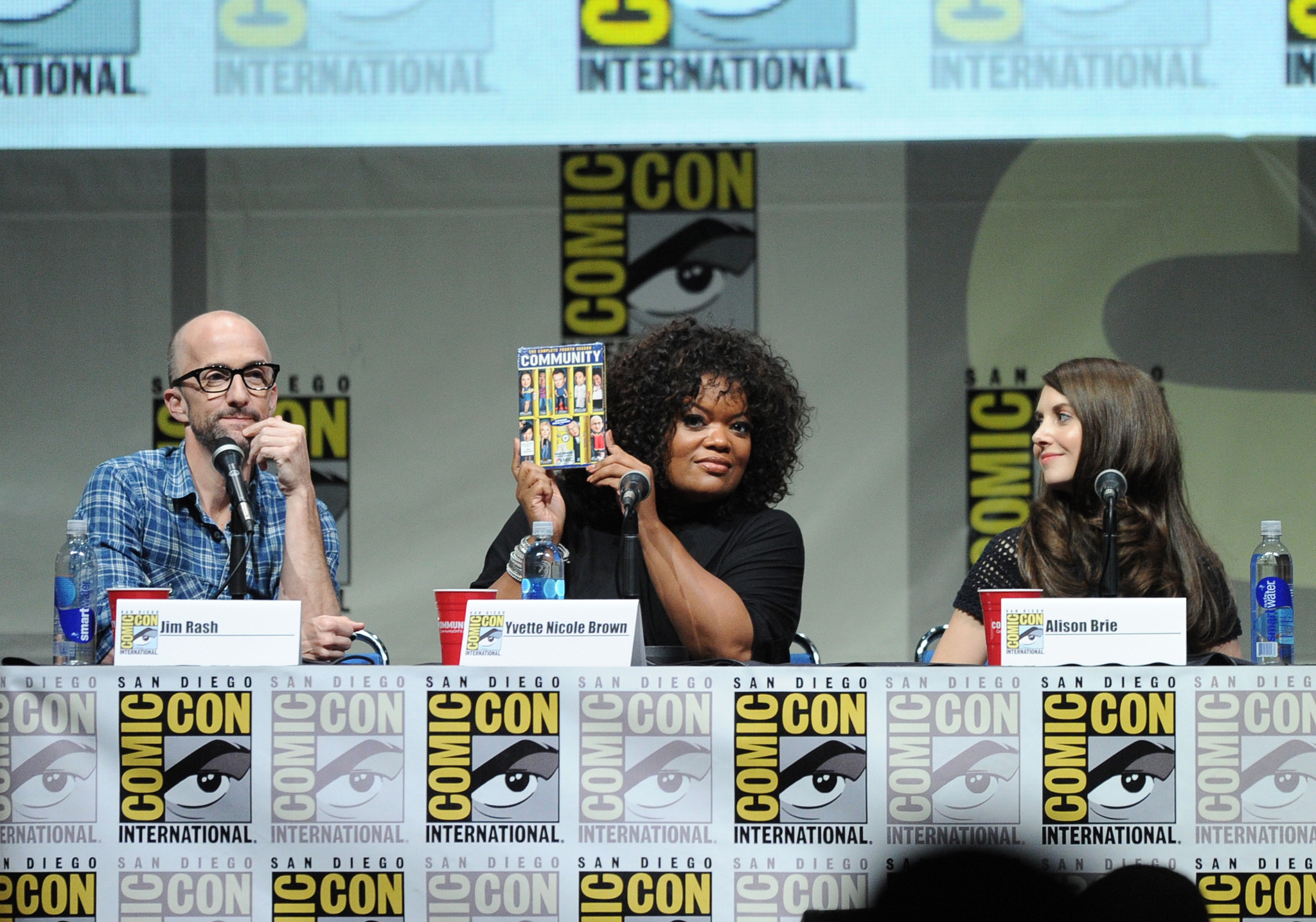 Jim Rash, Yvette Nicole Brown and Alison Brie at event of Community (2009)