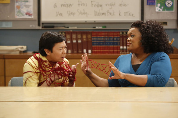 Still of Ken Jeong and Yvette Nicole Brown in Community (2009)