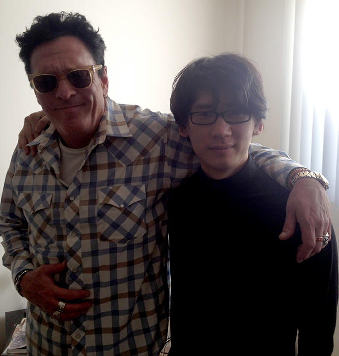 Actor Michael Madsen with Director Brian A. Metcalf