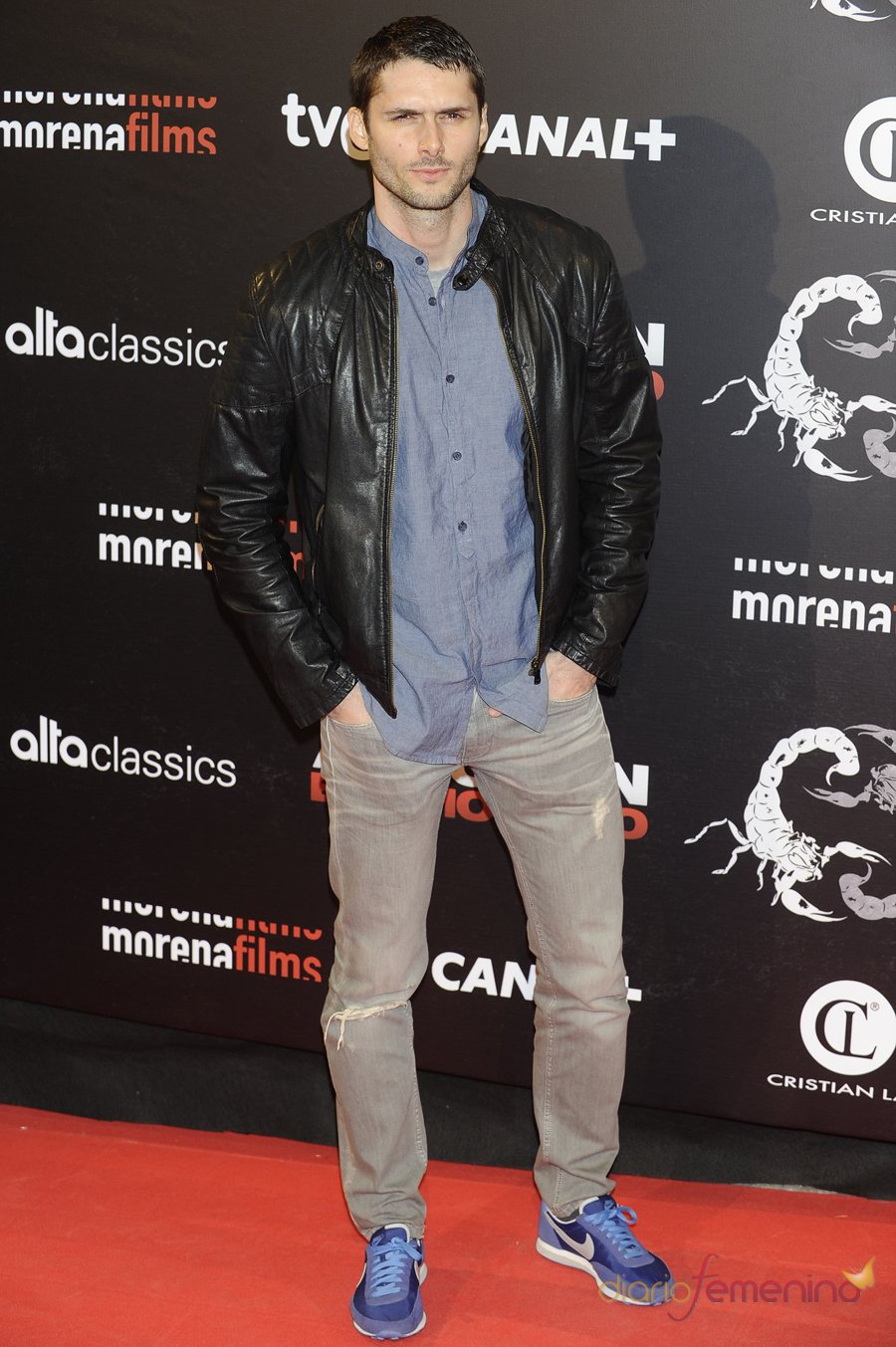 Sergio Mur at the premier of Alacrán Enamorado (spanish film directed by Santiago Zannou)