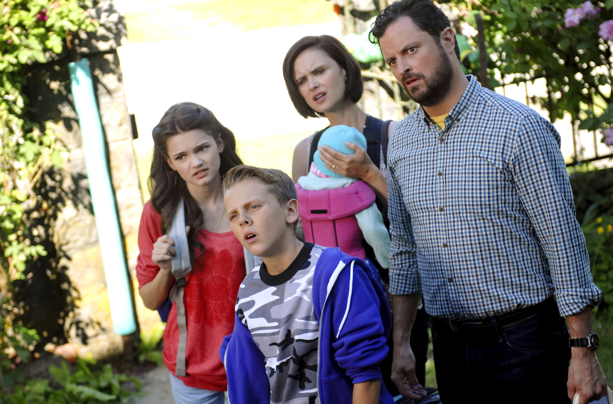 Still of Keegan Connor Tracy, Donavon Stinson, Ciara Bravo, Jacob Bertrand and Connor Tracy in Jinxed (2013)