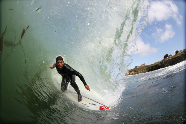 Peter Mel Surfing