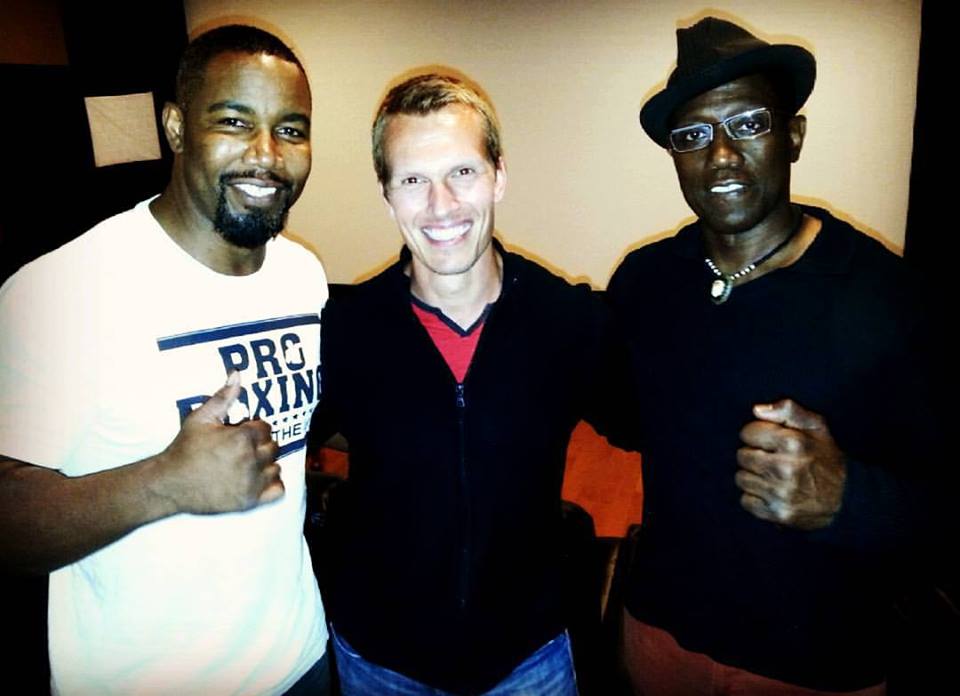 Fight night with Michael Jai White and Wesley Snipes.