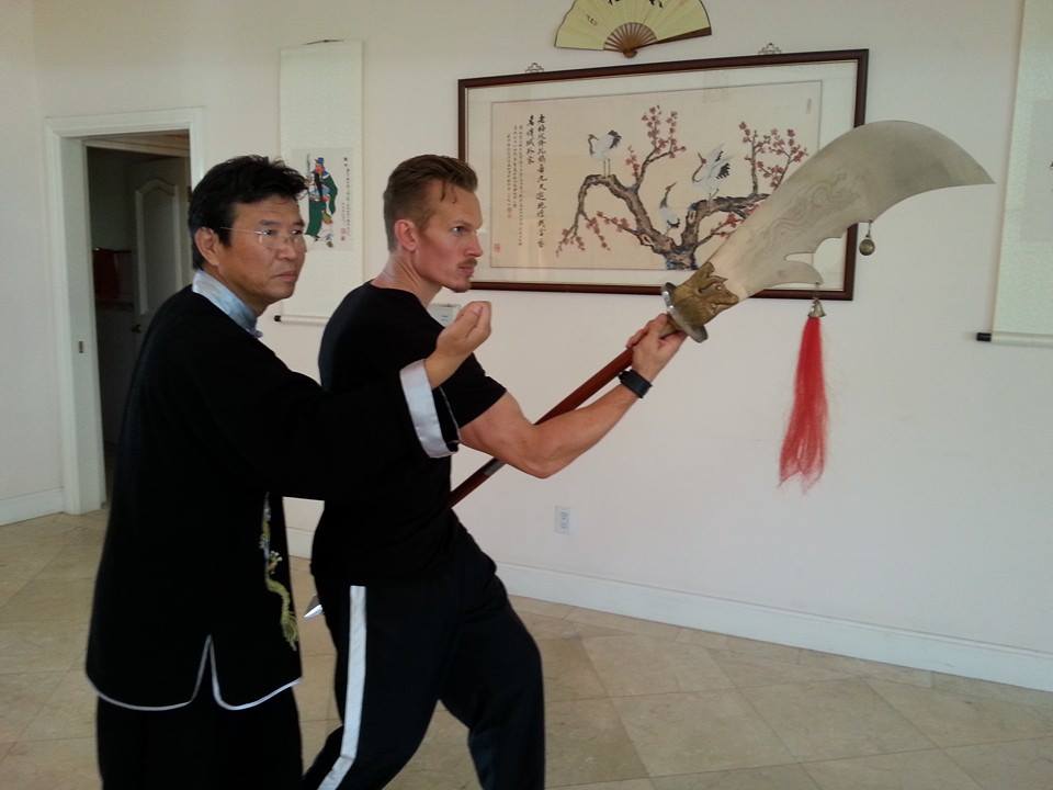 Xing Yi training with Master Chen