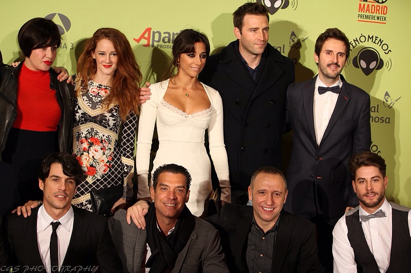 Fernando Gil, Alejo Sauras, Pepa Charro, Ana Polvorosa, Julián López, Nacho G. Velilla, Luis Fernández, Javier Mora and Mariam Hernández in Fenómenos (2012)