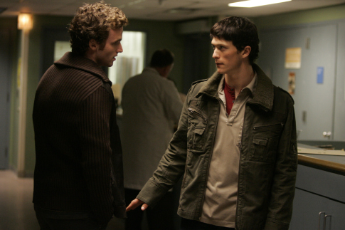 Still of Jonathan Tucker and Billy Lush in The Black Donnellys (2007)