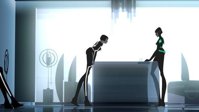 Still of Olivia Wilde in TRON: Uprising (2012)