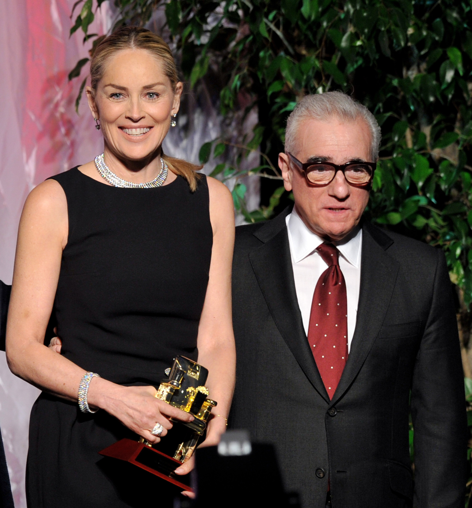 Martin Scorsese and Sharon Stone