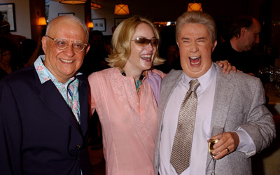 Sharon Stone, Martin Short and George Christie at event of Primetime Glick (2001)