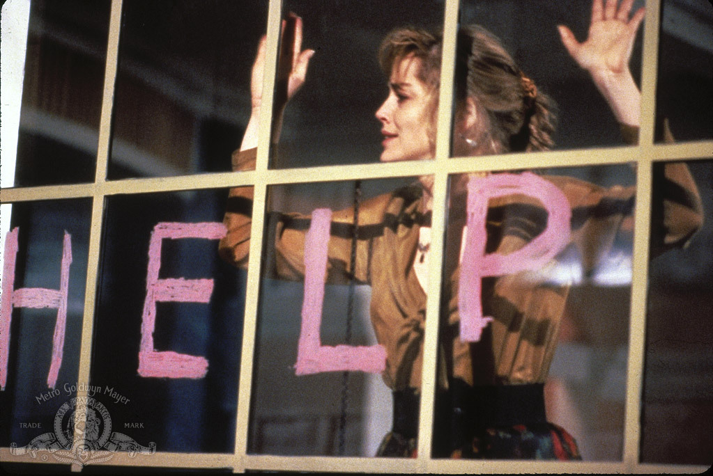 Still of Sharon Stone in Scissors (1991)