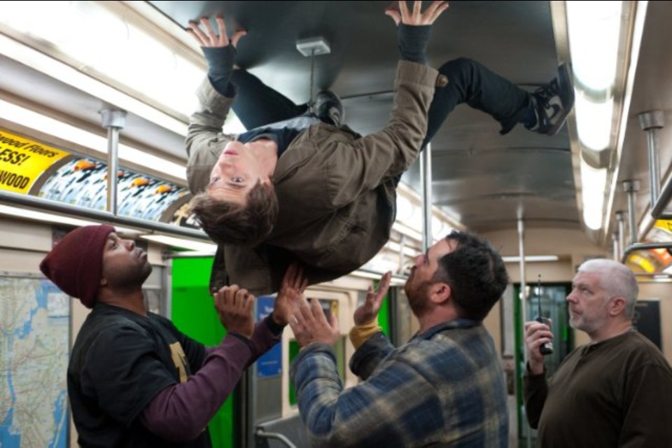 Getting Andrew Garfield ready for our fight on The Amazing Spider-Man with Buddy Sostand, and stunt coordinator Andy Armstrong