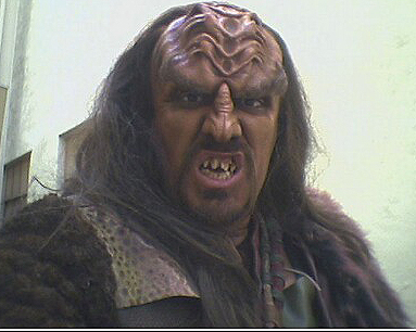 Playing Klingon #1 on the Star Trek: Enterprise episode 