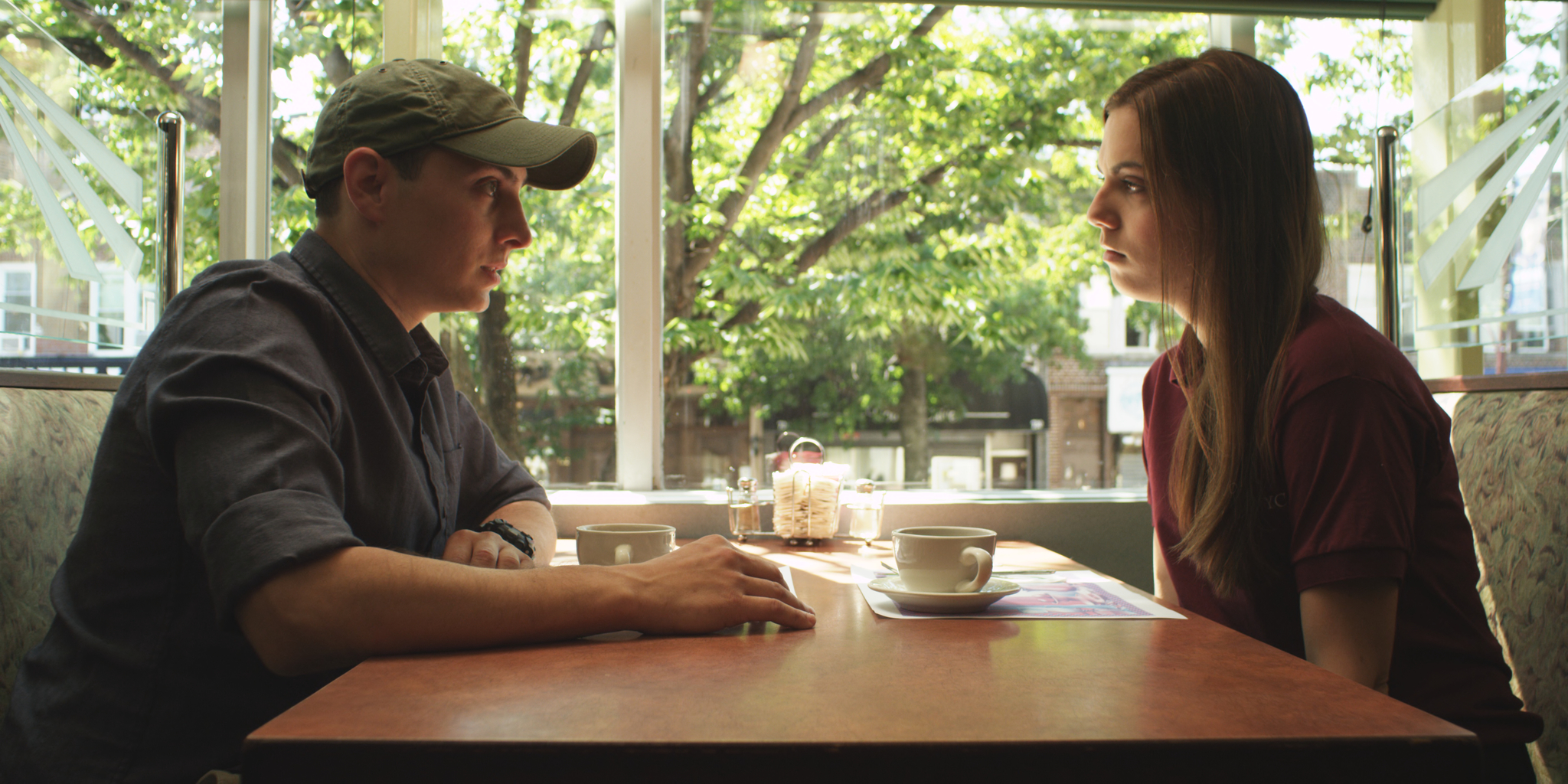 Still of Matthew Bonifacio and Julianna Gelinas Bonifacio in The Quitter (2014)