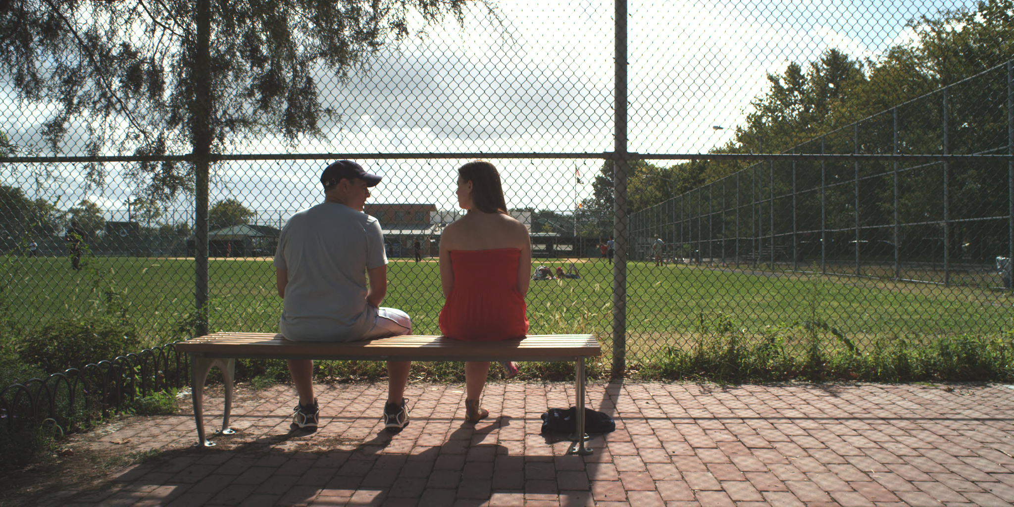 Still of Matthew Bonifacio and Julianna Gelinas Bonifacio in The Quitter (2014)