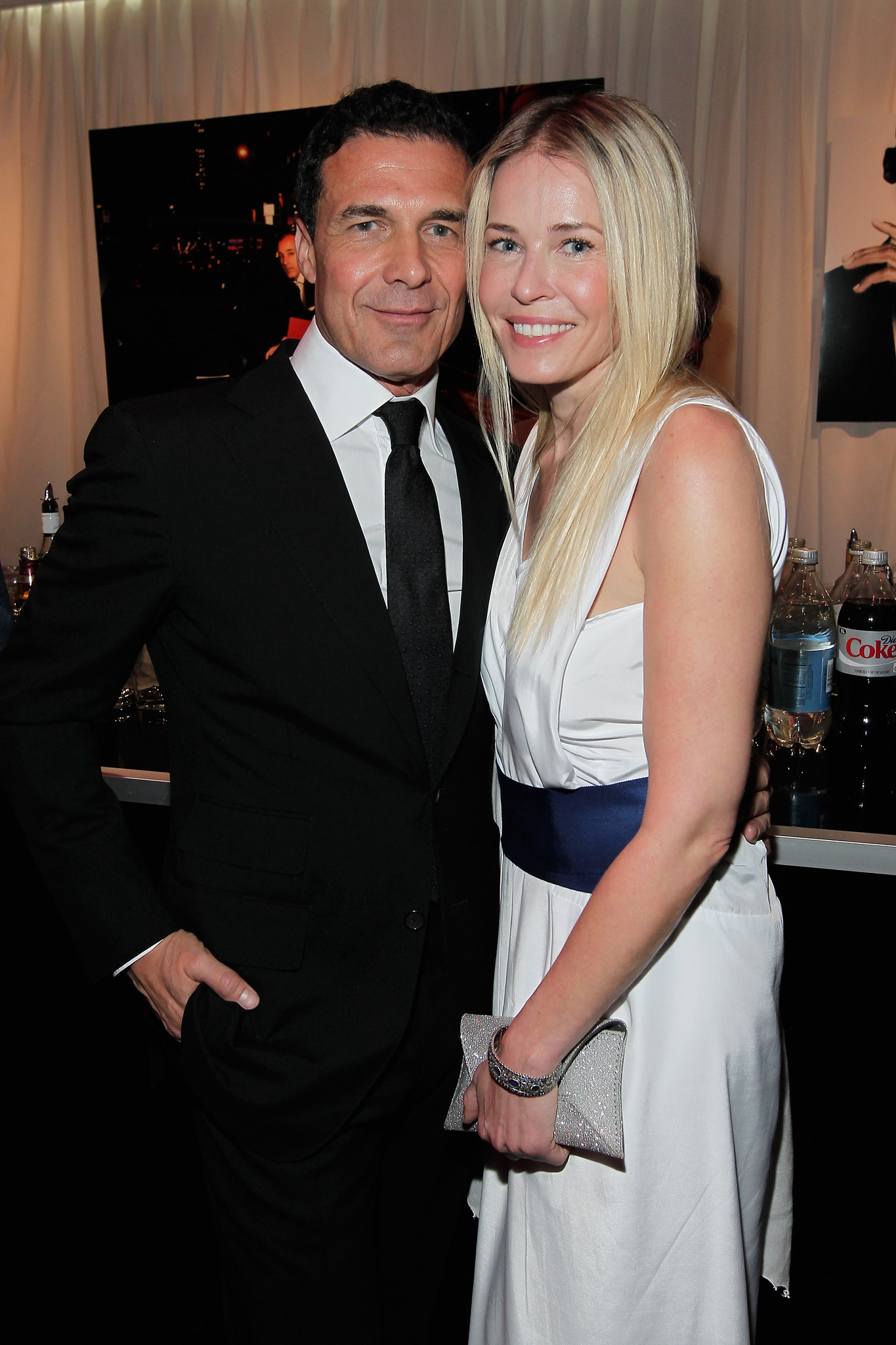 Chelsea Handler and André Balazs
