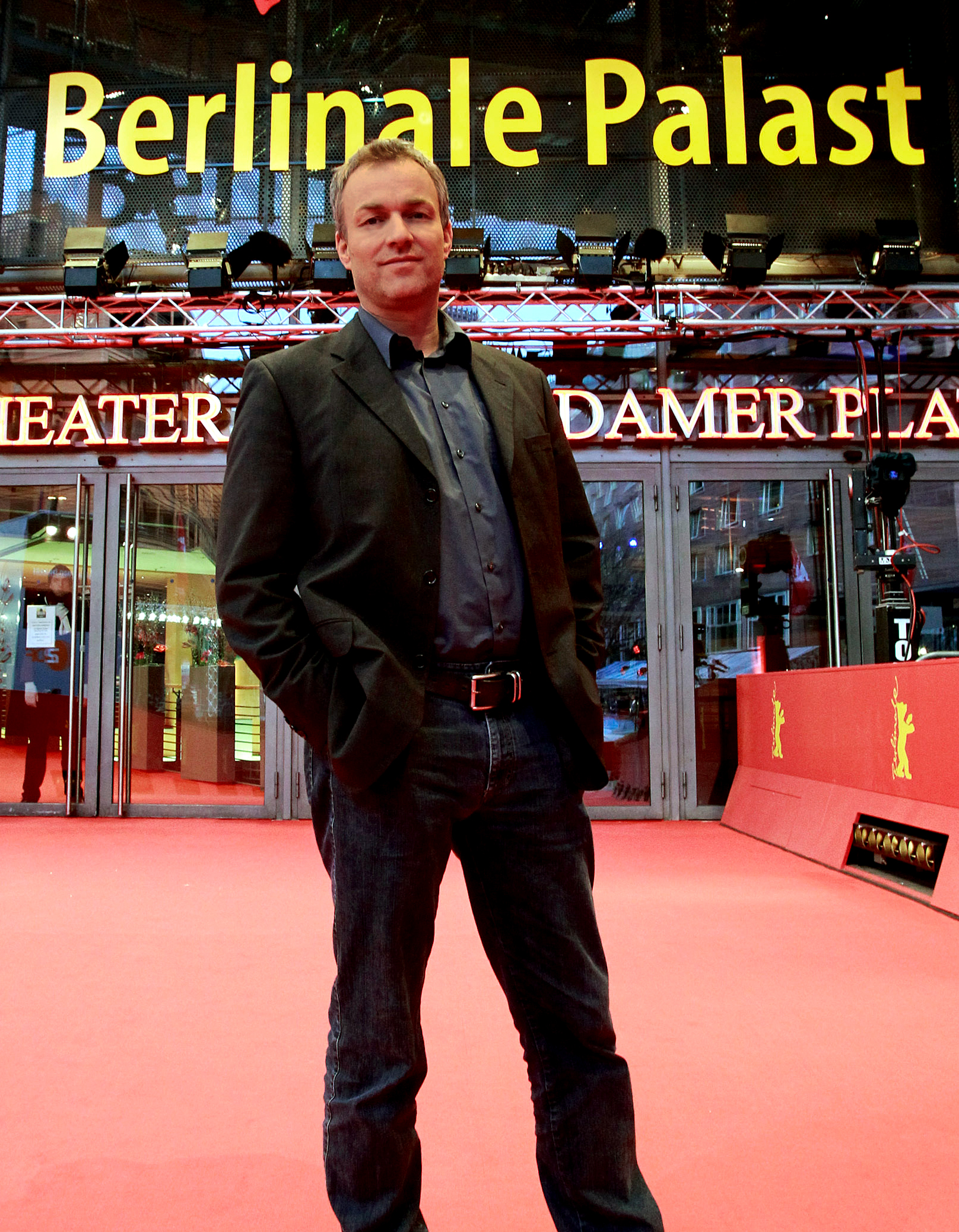 Berlinale red carpet.