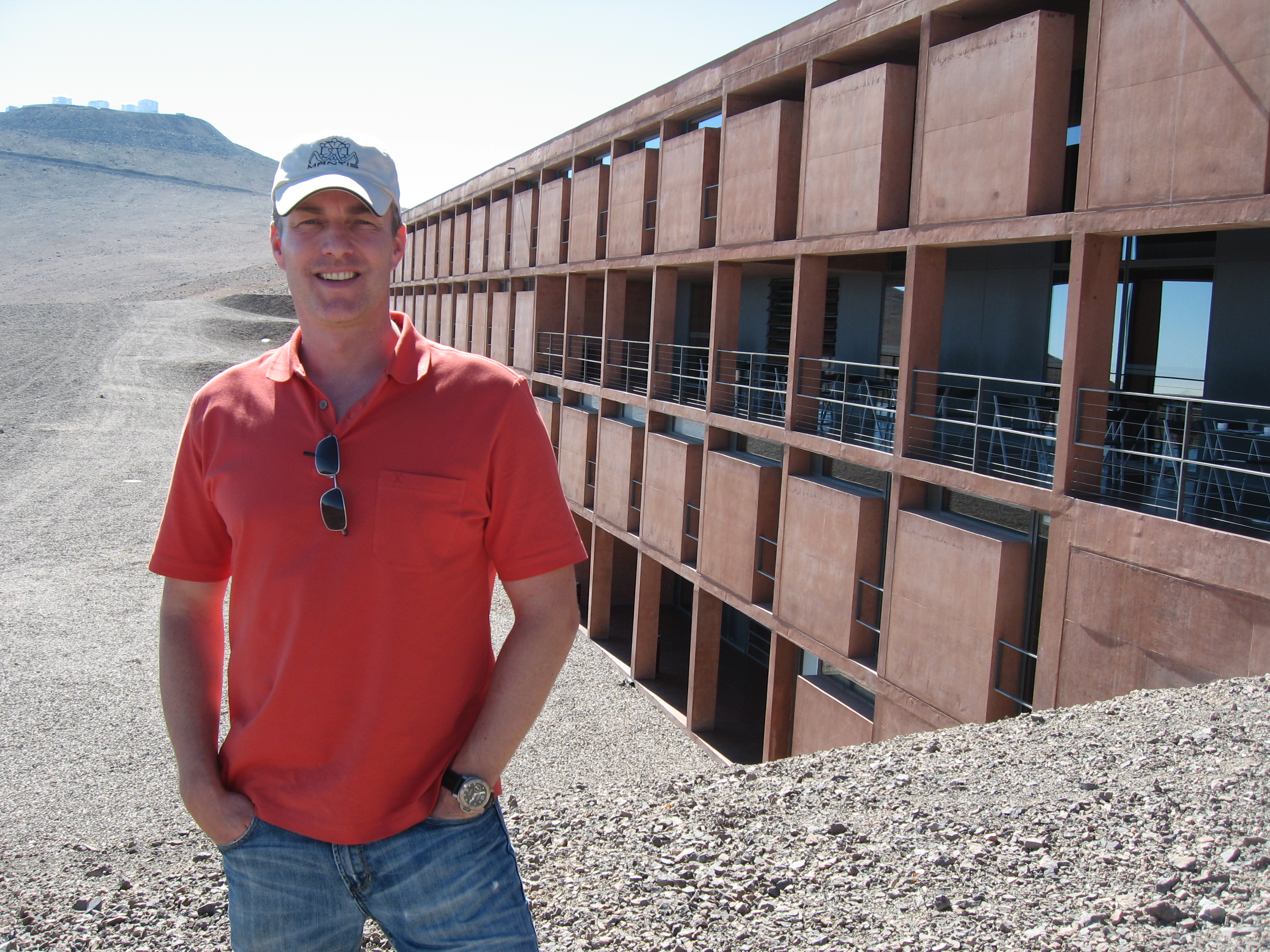 on location in Chile, Atacama desert, at ESO Paranal