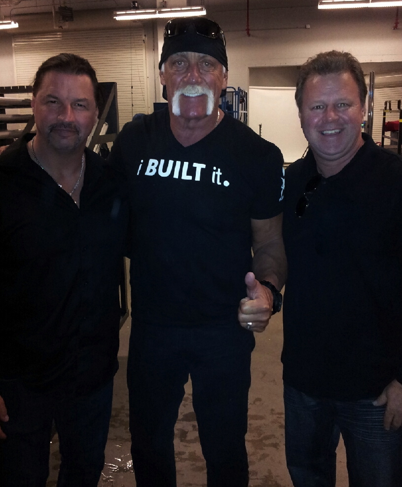Actor / Wrestler Al Snow and Hulk Hogan.