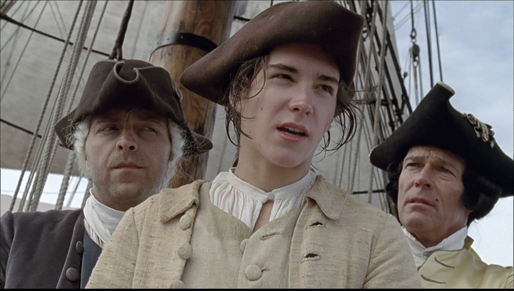 François Goeske as 'Jim Hawkins' starring in »Treasure Island« (2007) with Aleksandar Jovanovic and Christian Tramitz