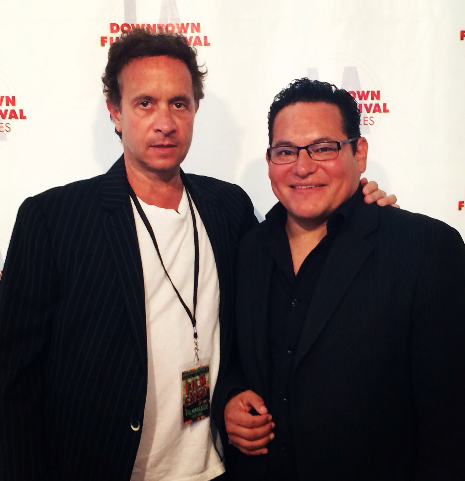 Pauly Shore with Downtown Film Festival creator and Festival Director Henry Priest