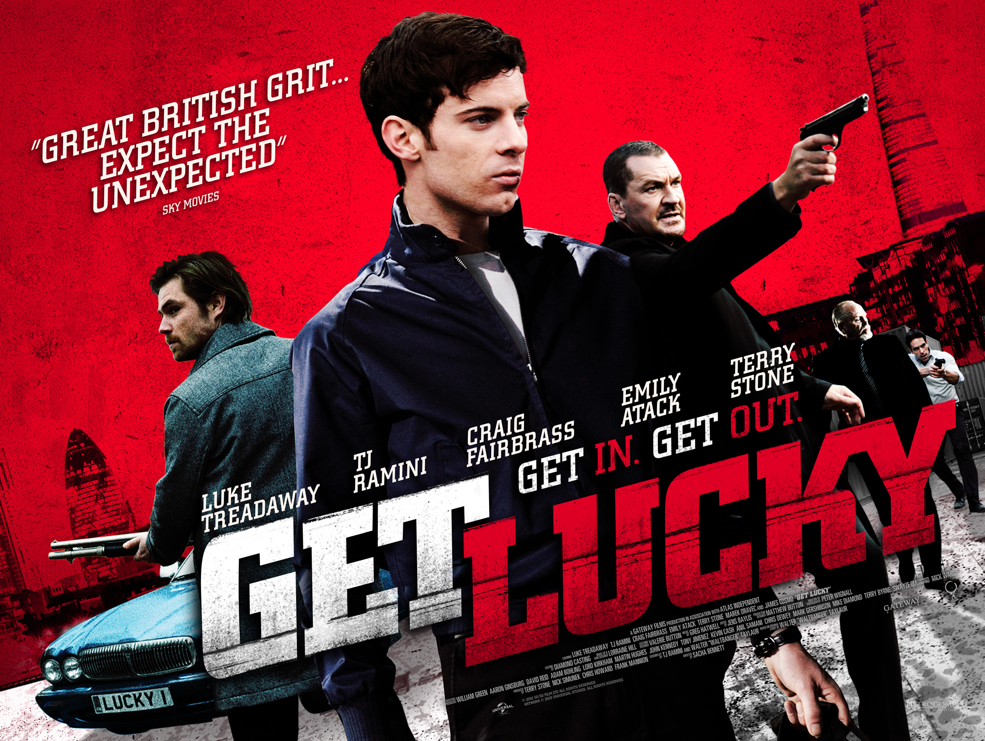 Get Lucky UK Cinema Poster