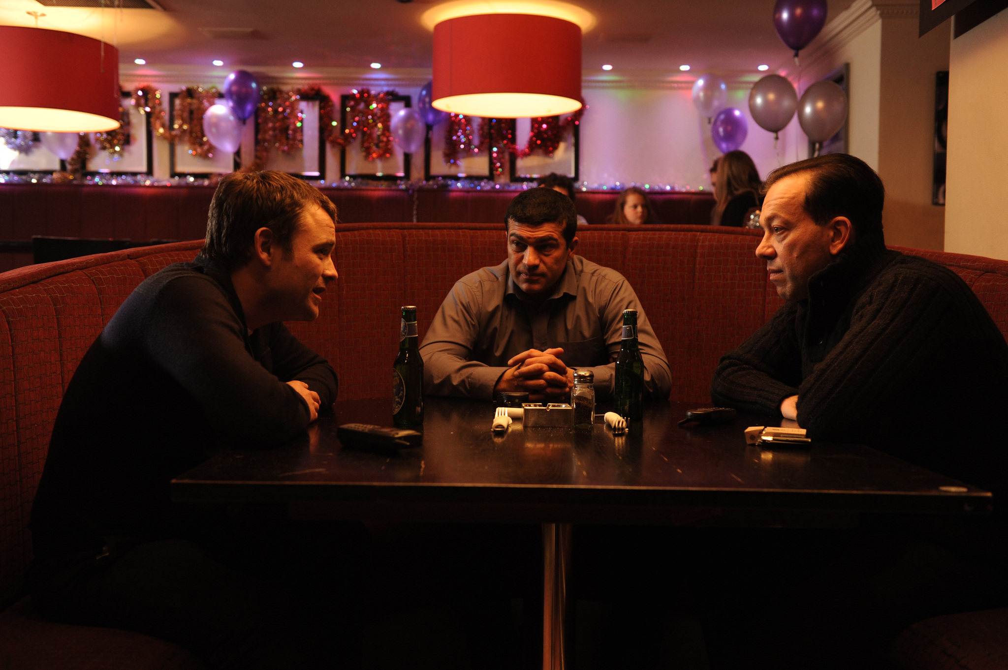 Still of Neil Maskell, Tamer Hassan and Terry Stone in Bonded by Blood (2010)