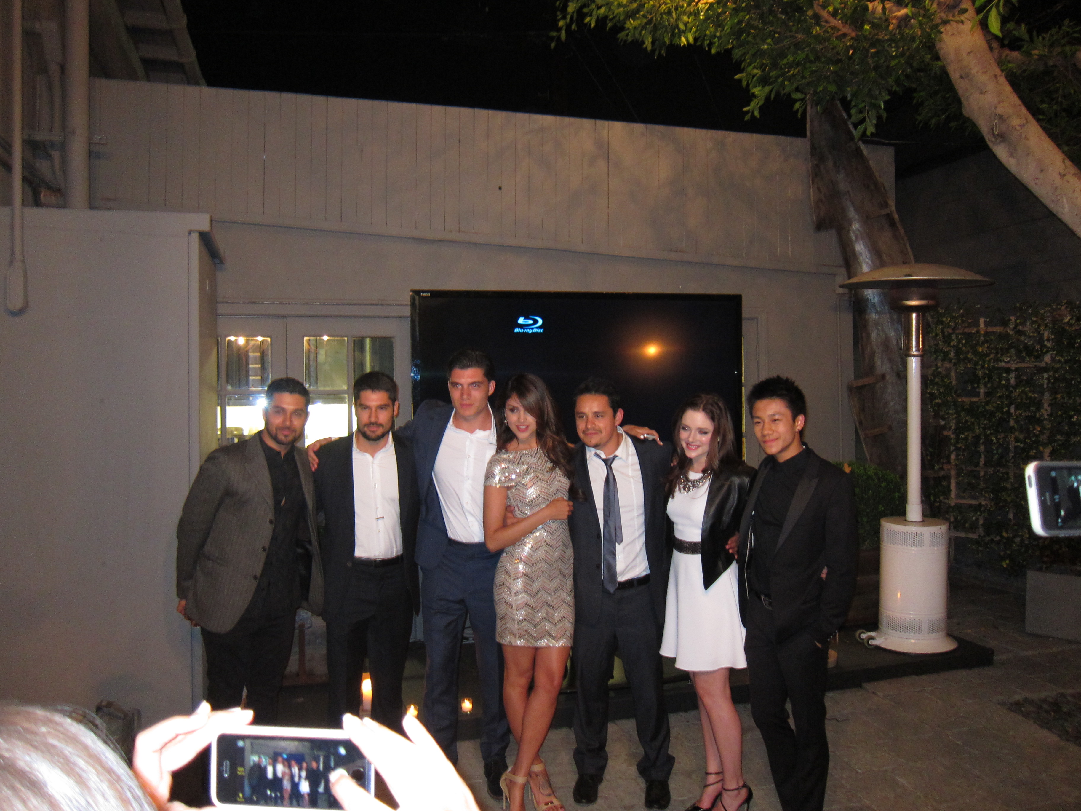 Brandon Soo Hoo with Cast of From Dusk Till Dawn (2014) at Mirax Screening After Party on May 20, 2014