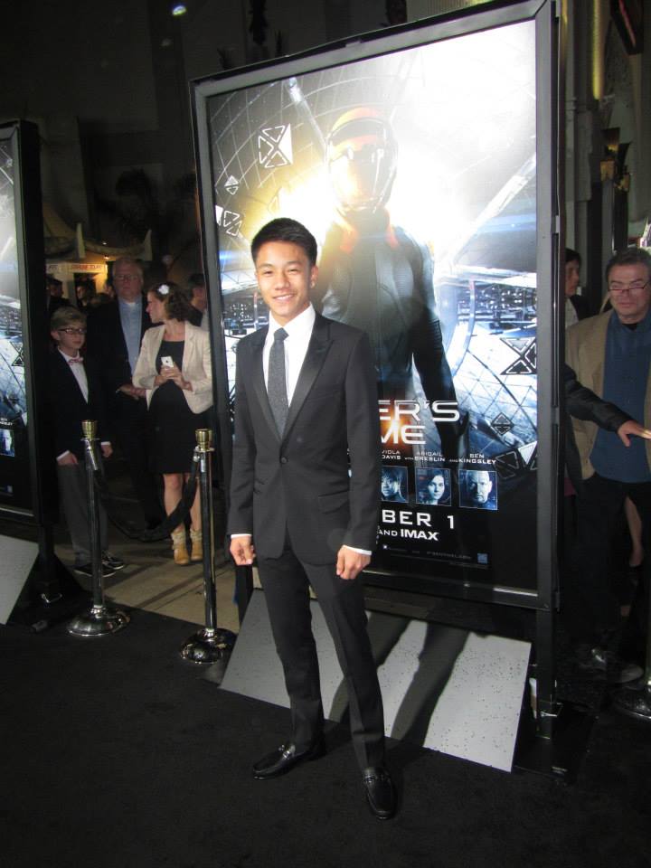 Brandon Soo Hoo at Summit Entertainment's LA premiere of Ender's Game at TCL Chinese Theater in Hollywood, Ca. on Oct 28,2013