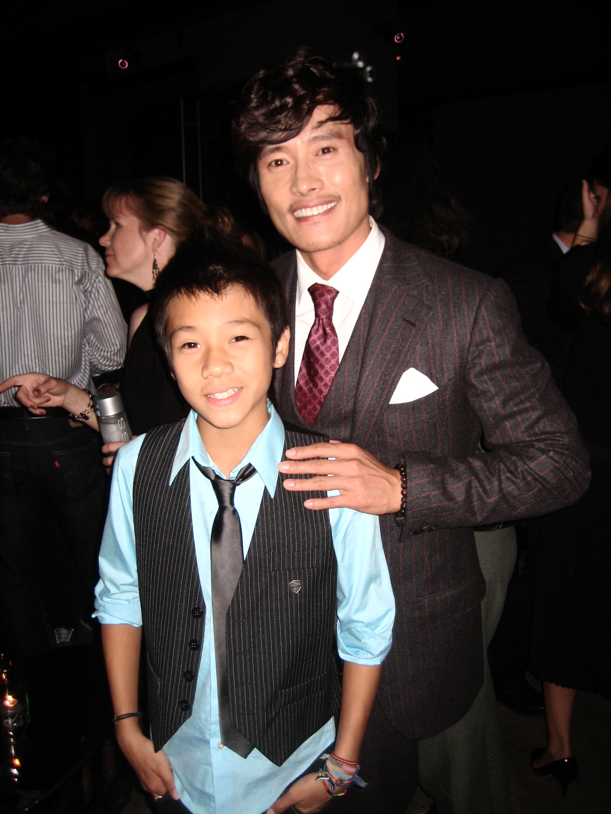 Brandon Soo Hoo with Byung-Hun Lee at the GI Joe Premiere After Party 08/06/09