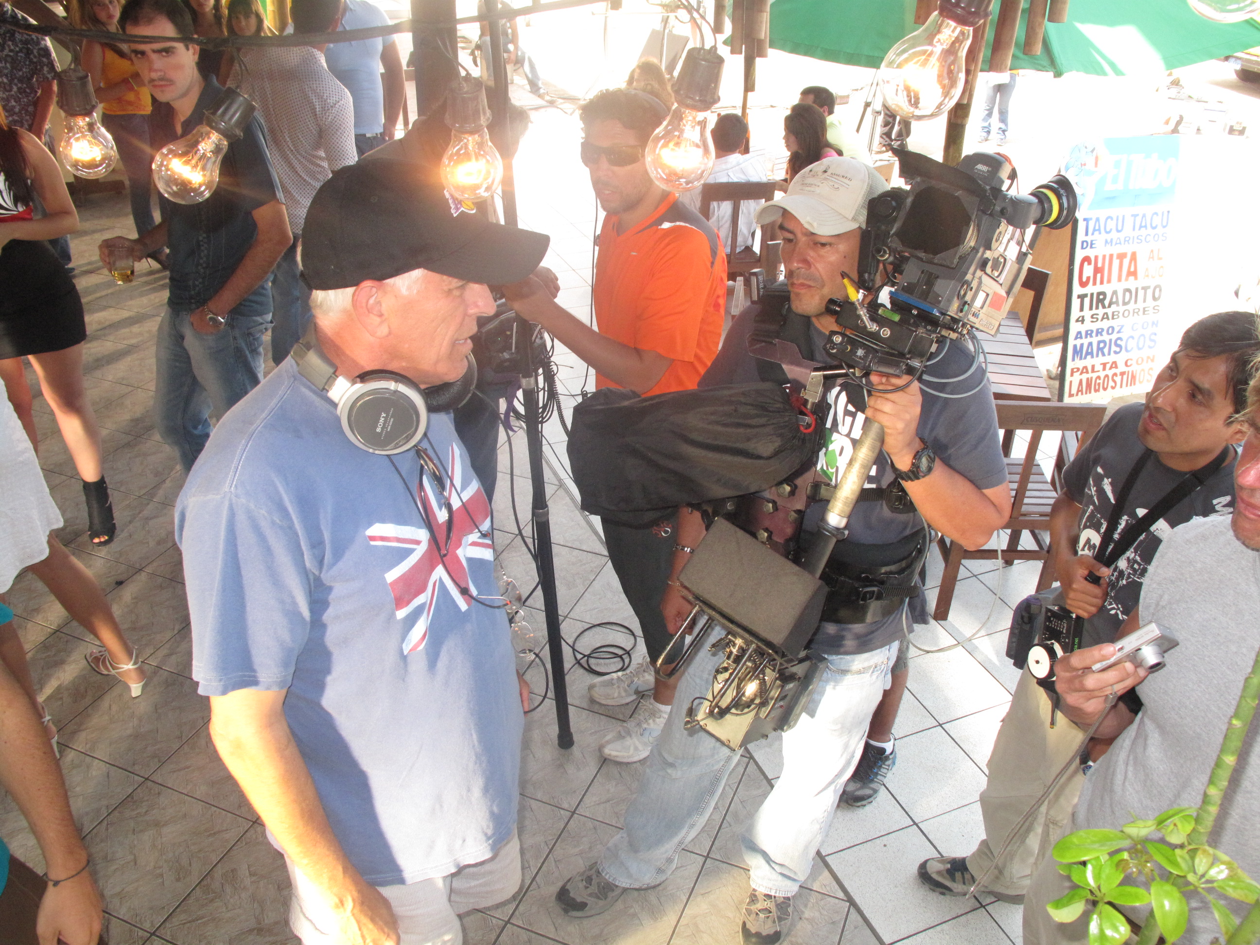 On location, Lima, Peru