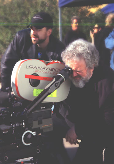Brent Roske directs a commercial with 5-time Academy Award nominated cinematographer Allen Daviau.