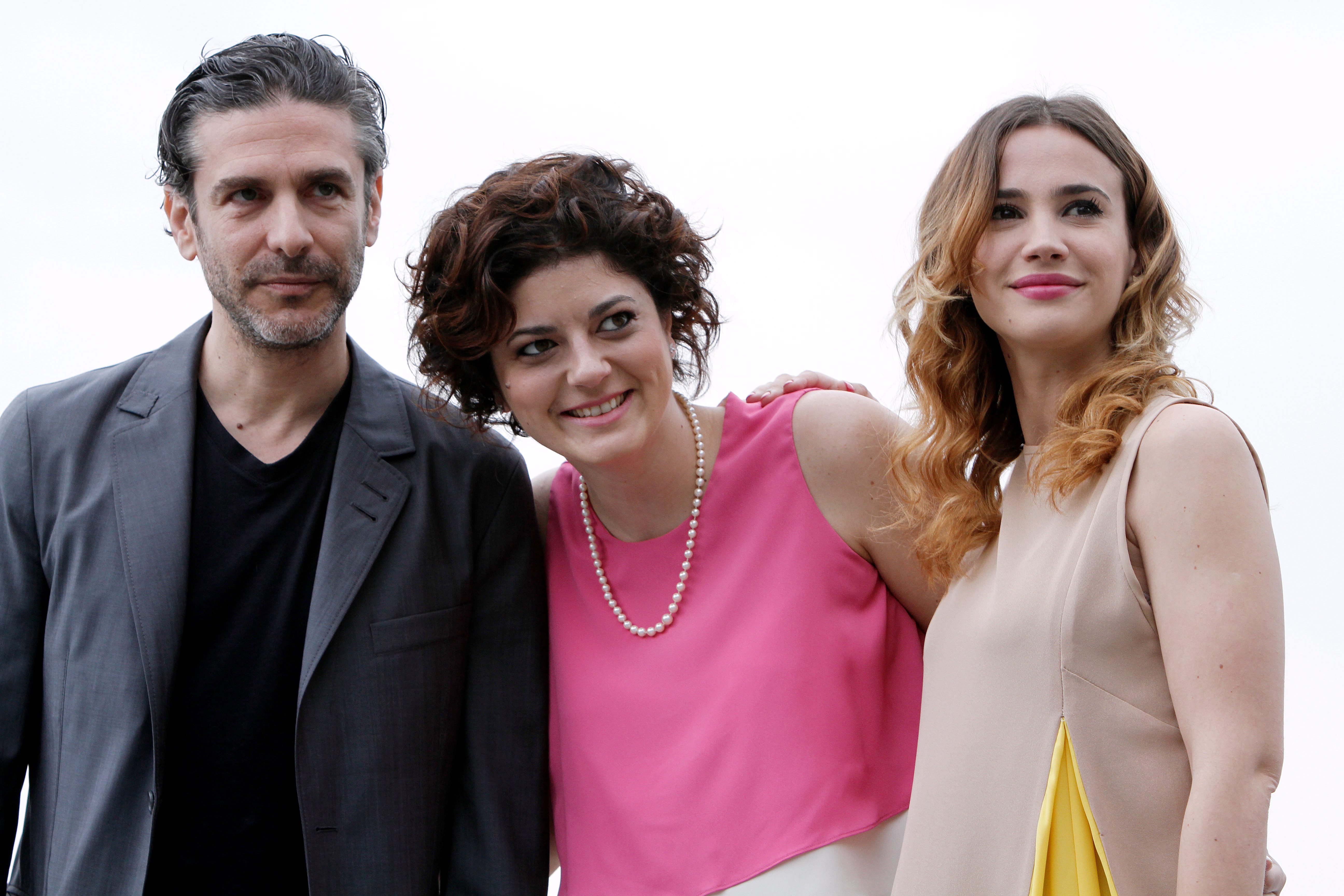Leonardo Sbaraglia, Anahi Berneri, Celeste Cid, Aire Libre film. San Sebastian Film Festival 2014