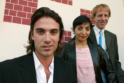 Luca Calvani, Kevin Fitzmaurice Comer and Mandi Riggi