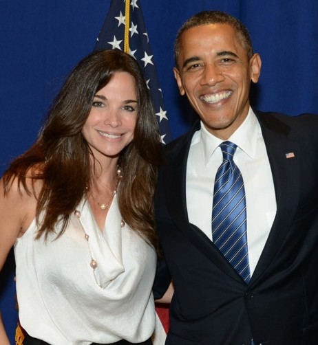 Ivelin Giro and President Barack Obama