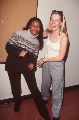 Melissa Joan Hart and Brandy Norwood