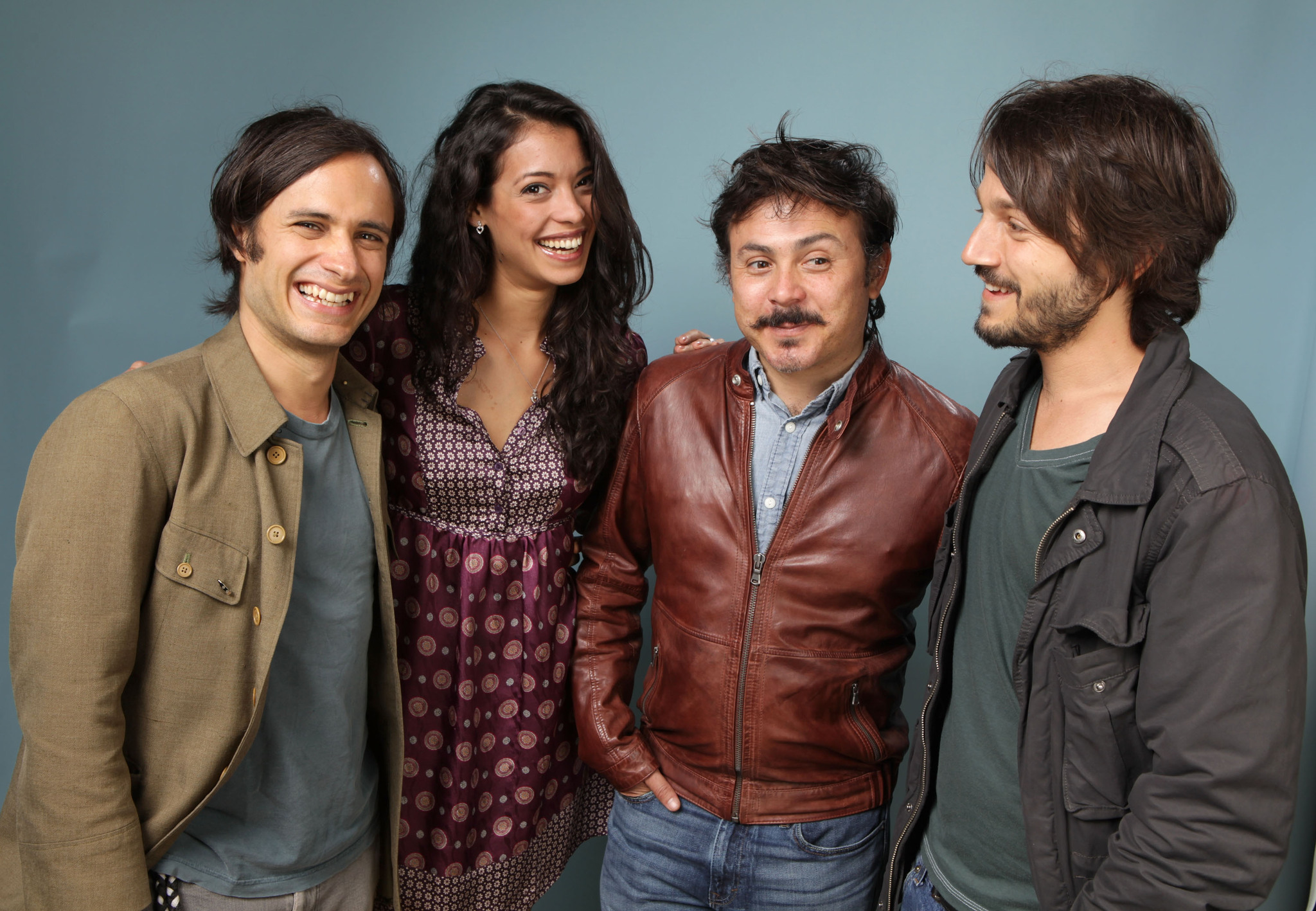 Gael García Bernal, Diego Luna, Gerardo Naranjo and Stephanie Sigman