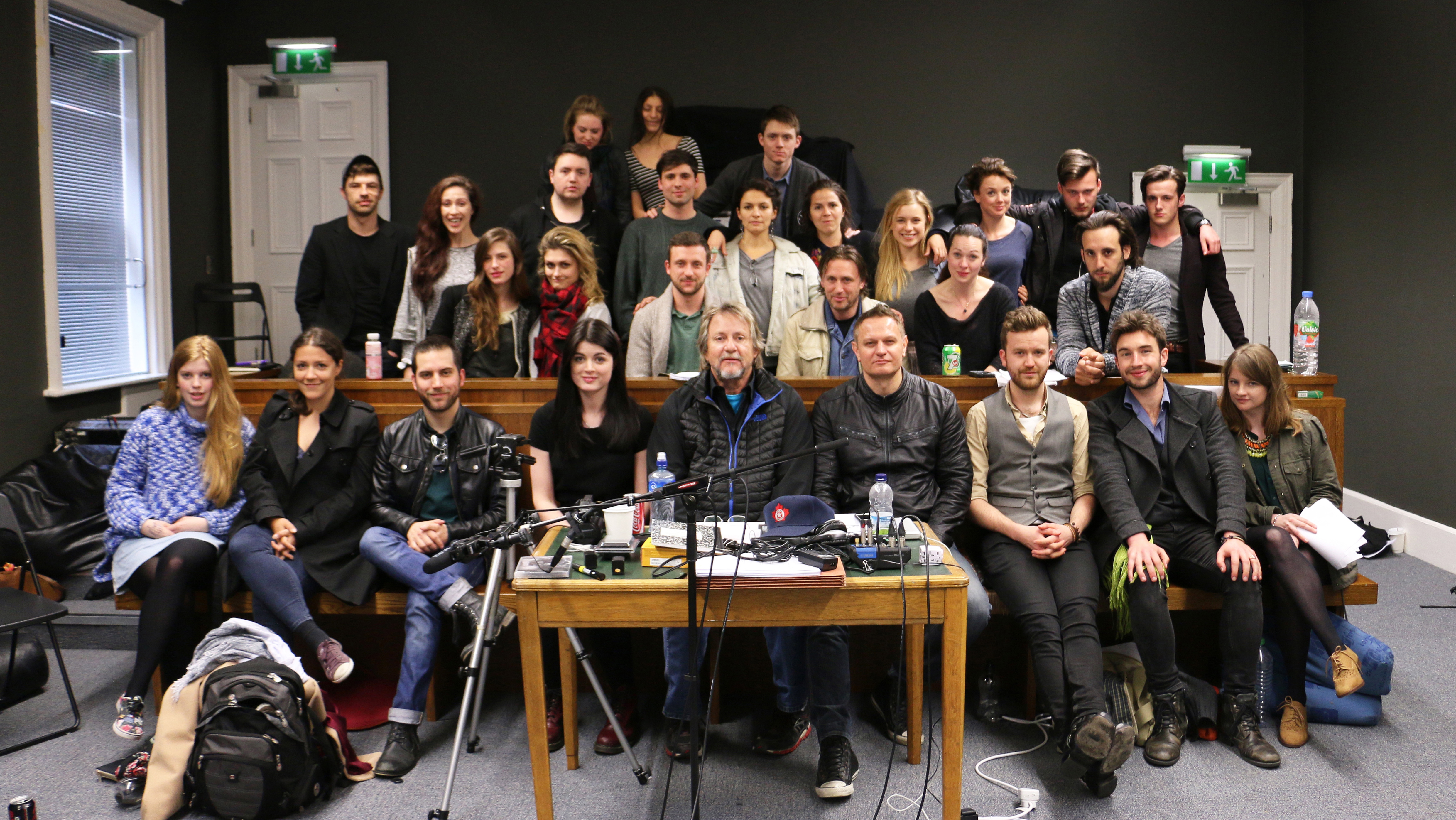 Stephen Bridgewater: Teaching at Bow Street Academy for Screen Acting, Dublin, 5-2015