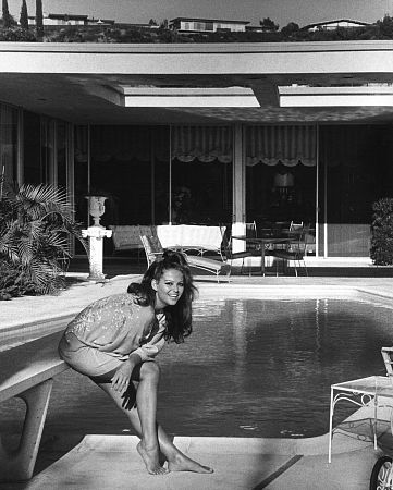 Claudia Cardinale at Home