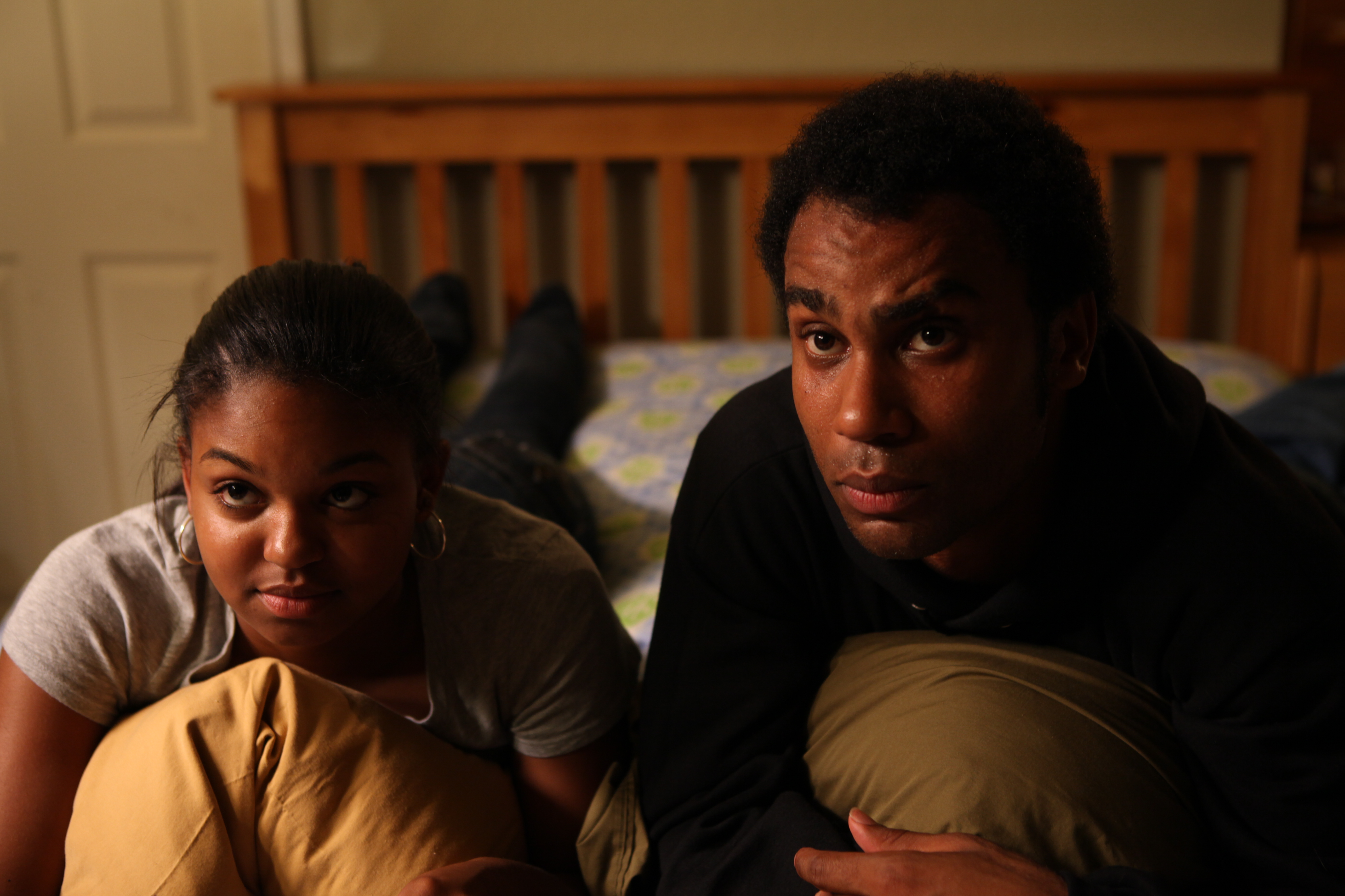 Still of Thomas Galasso and Kiarra Hogan in Mother Country (2011)