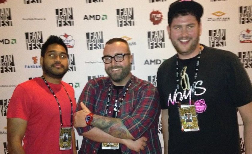 3/4's of the Paper Street Pictures team at Fantastic Fest 2012