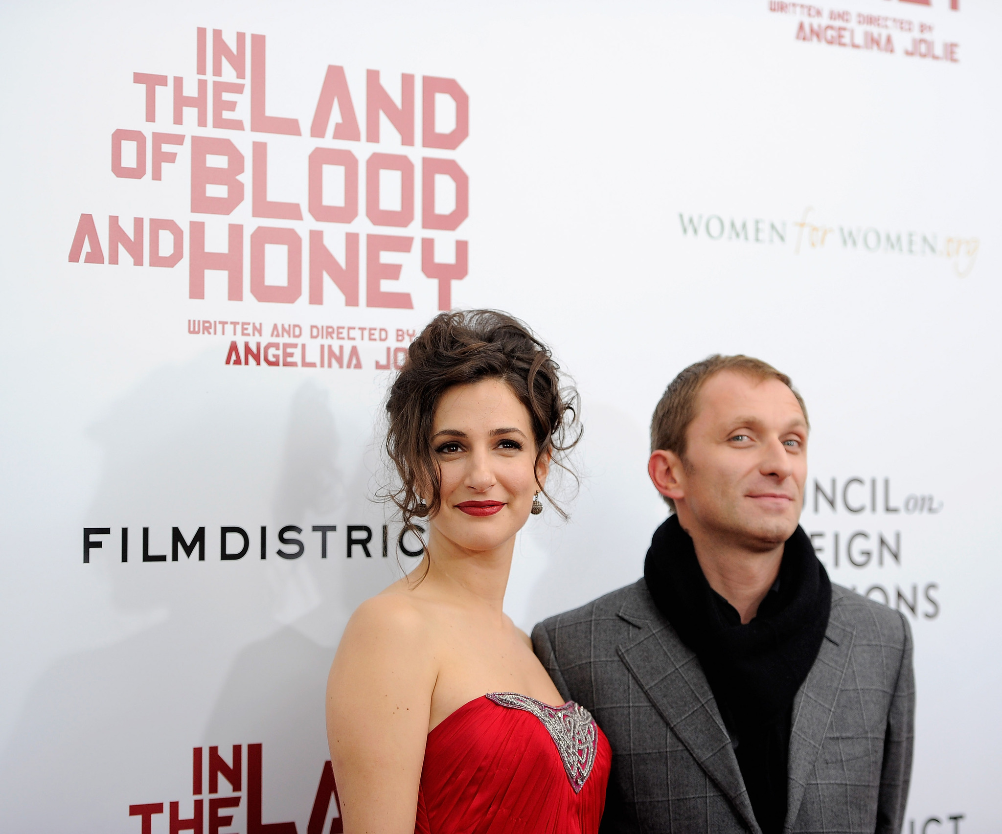 Zana Marjanovic and Goran Kostic at event of In the Land of Blood and Honey (2011)