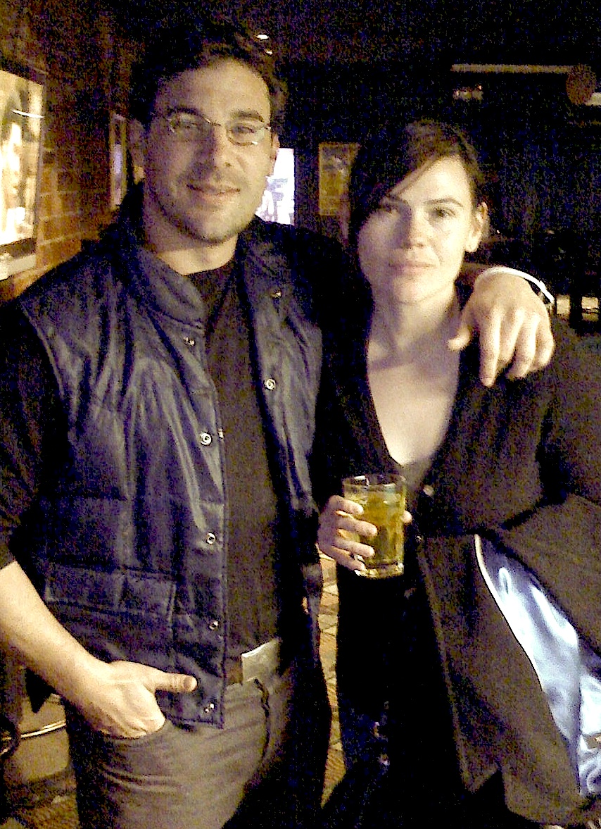 Actors Jerry G. Angelo and Clea DuVall