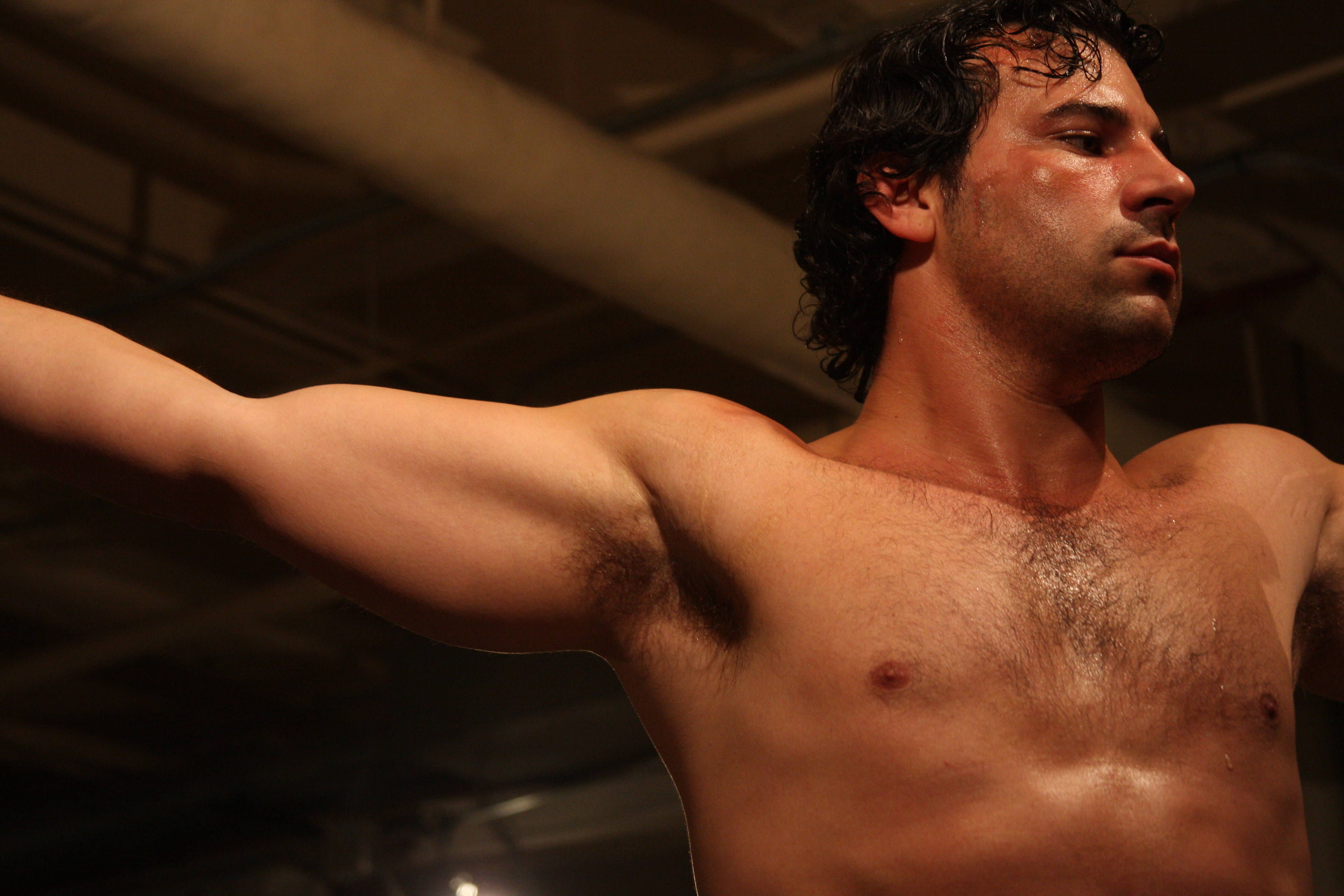 Jerry Angelo as the role of the Champion in the film The Prize, set for release in 2010