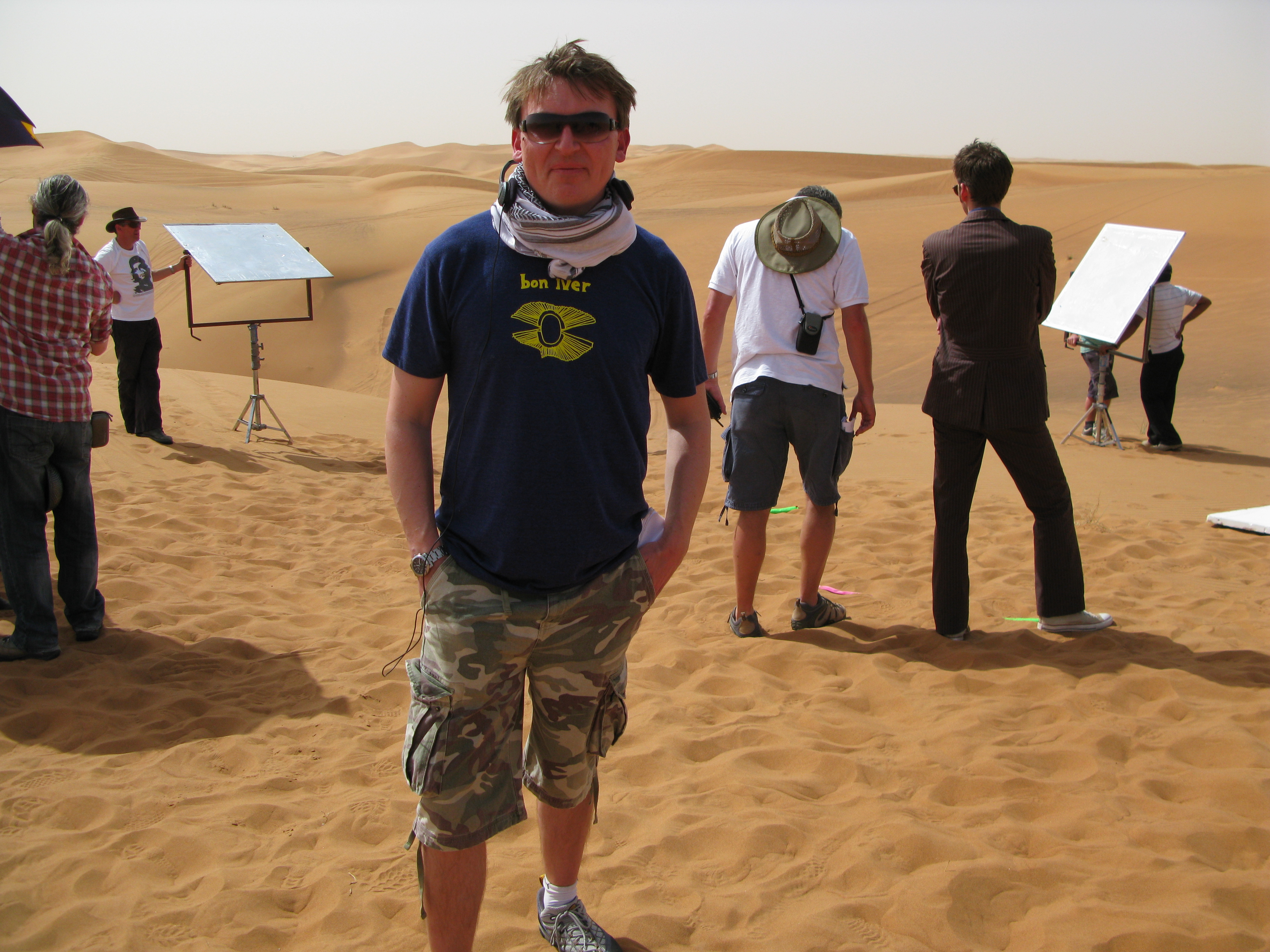On set for Doctor Who 'Planet of the Dead' in Dubai