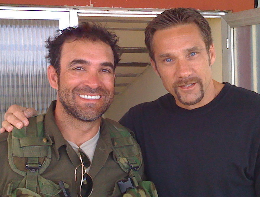 Dino and Gary Daniels on The Expendables