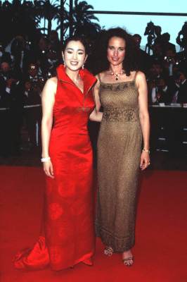 Li Gong and Andie MacDowell