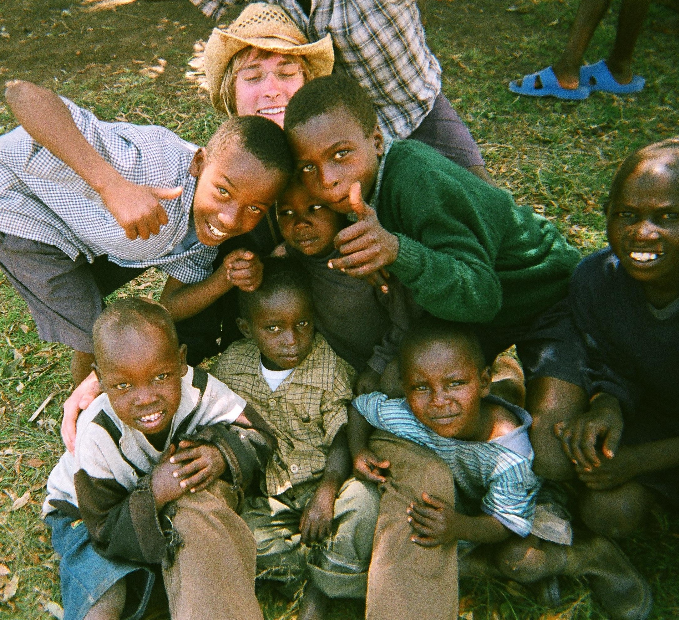 Jamie in Kenya for Free The Children