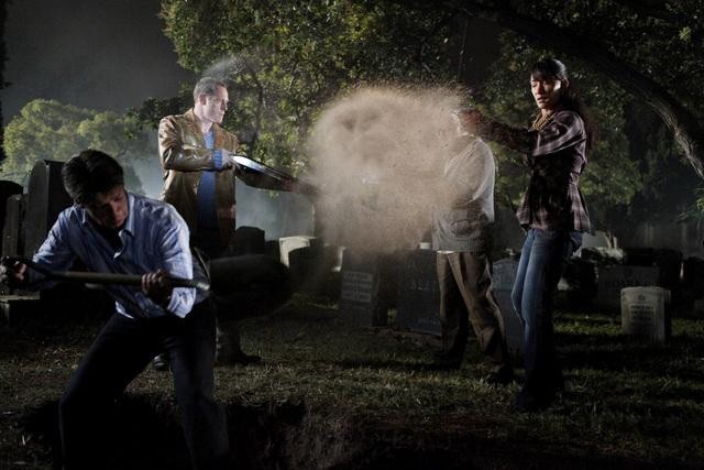 Still of Jason Beghe, Nathan Fillion, James Handy and Sophina Brown in Kastlas (2009)