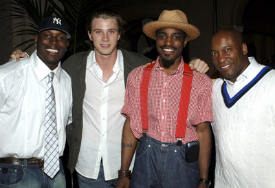 John Singleton, André Benjamin, Tyrese Gibson and Garrett Hedlund